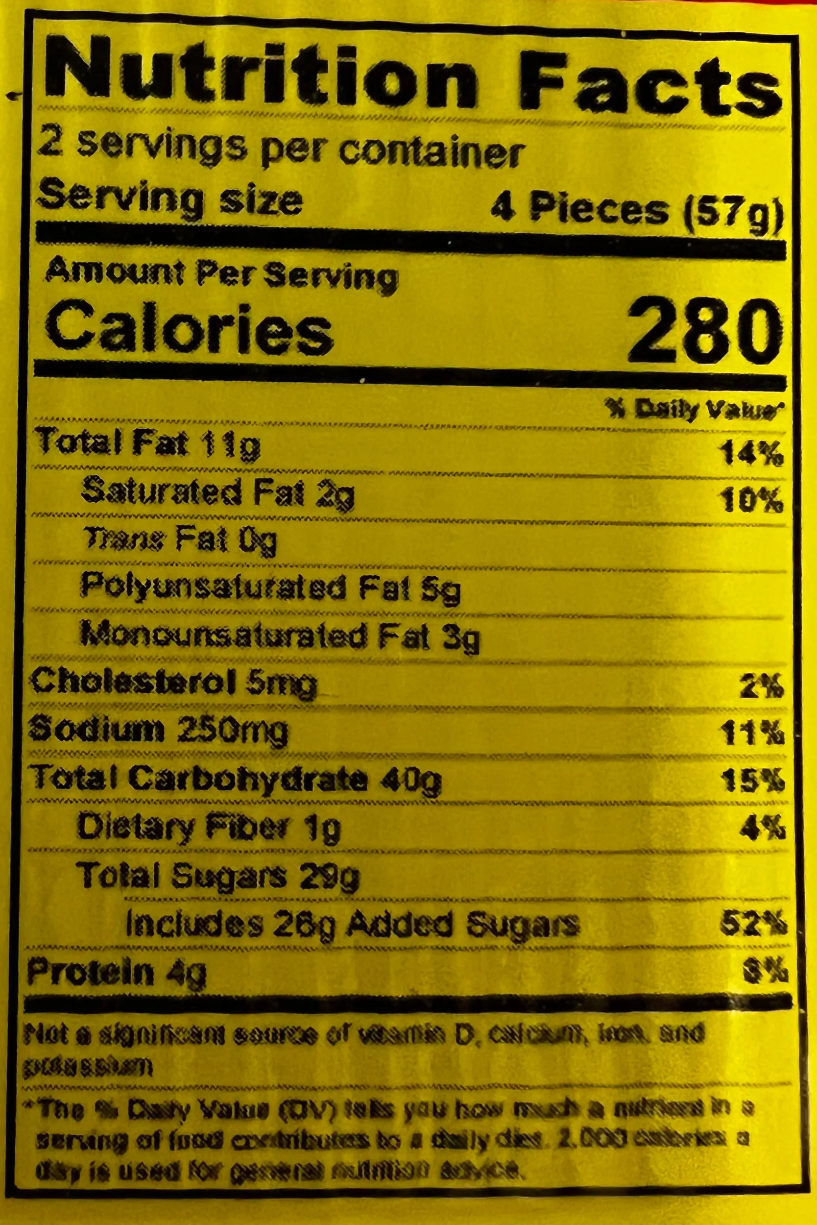 Old Fash Bag Peanut Brittle 4 oz