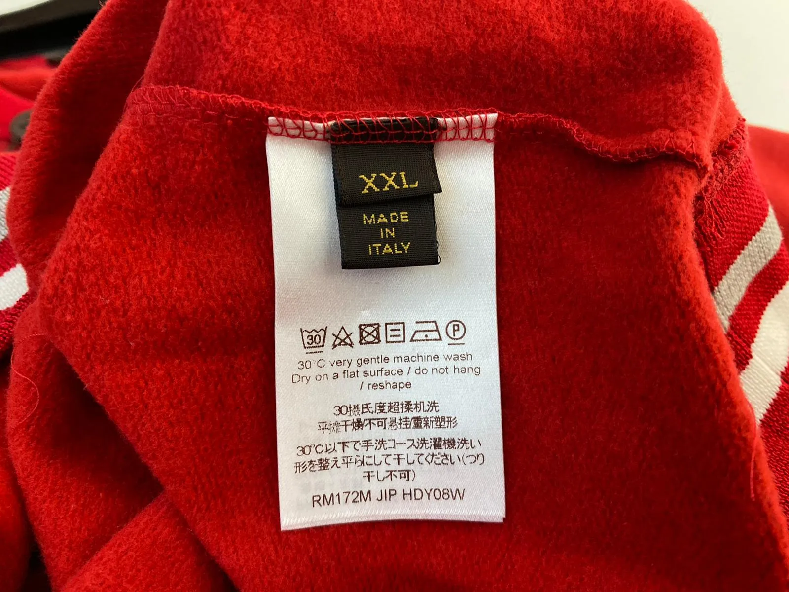 Patch Sweatshirt With Tipping