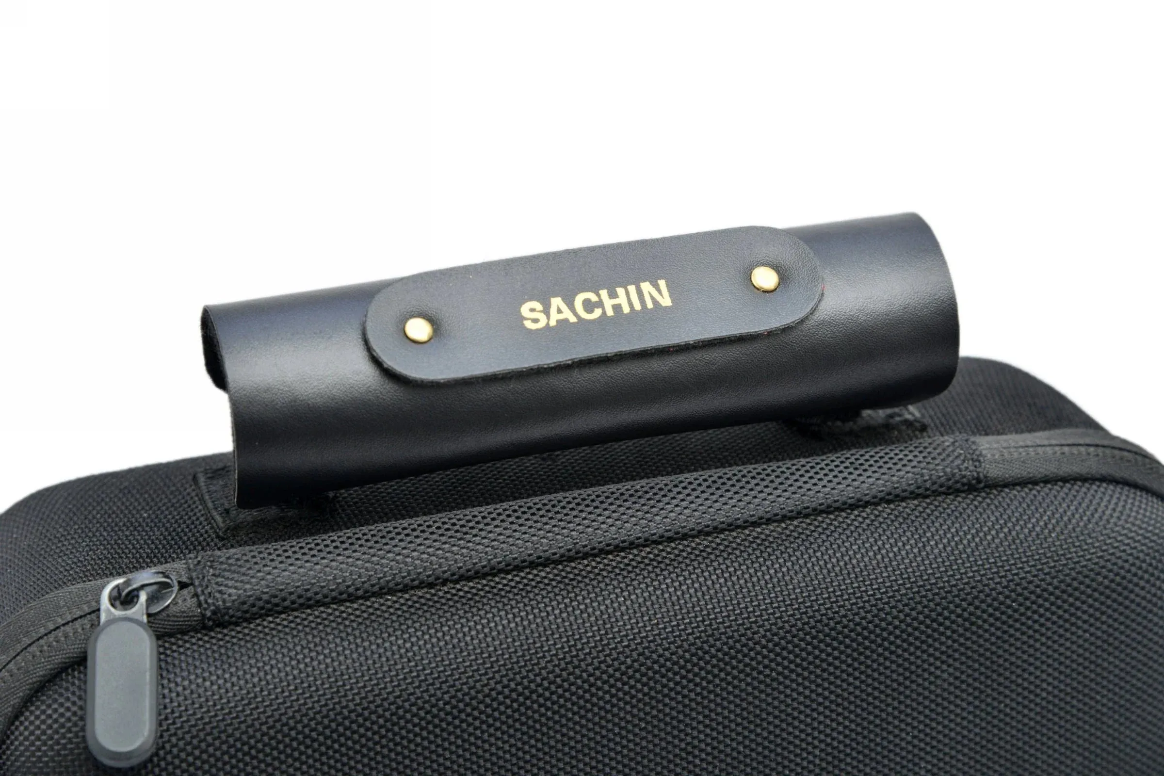 Personalized Bag Tag - Black