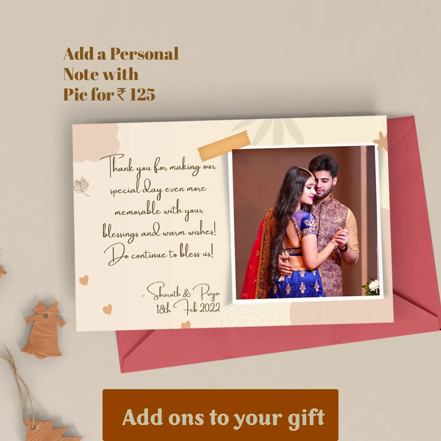 Personalized Men's Valentine Special Combo (2 pcs) - Olive Green