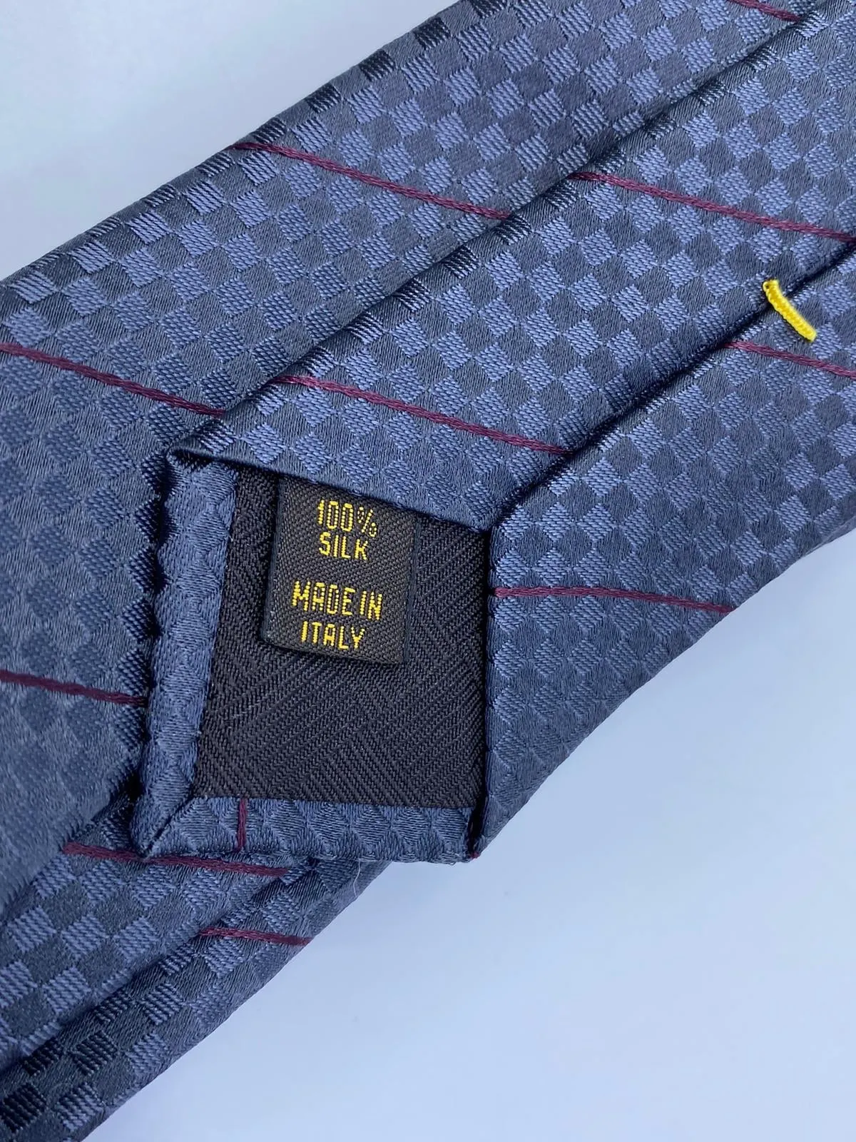 Petit Damier Striped LV Crest Tie