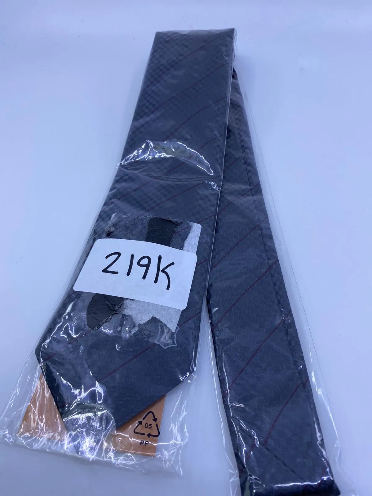 Petit Damier Striped LV Crest Tie