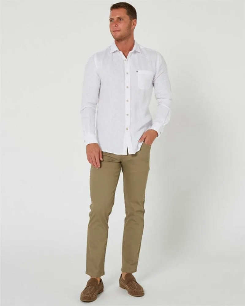 Pilbara Shirt Mens Linen