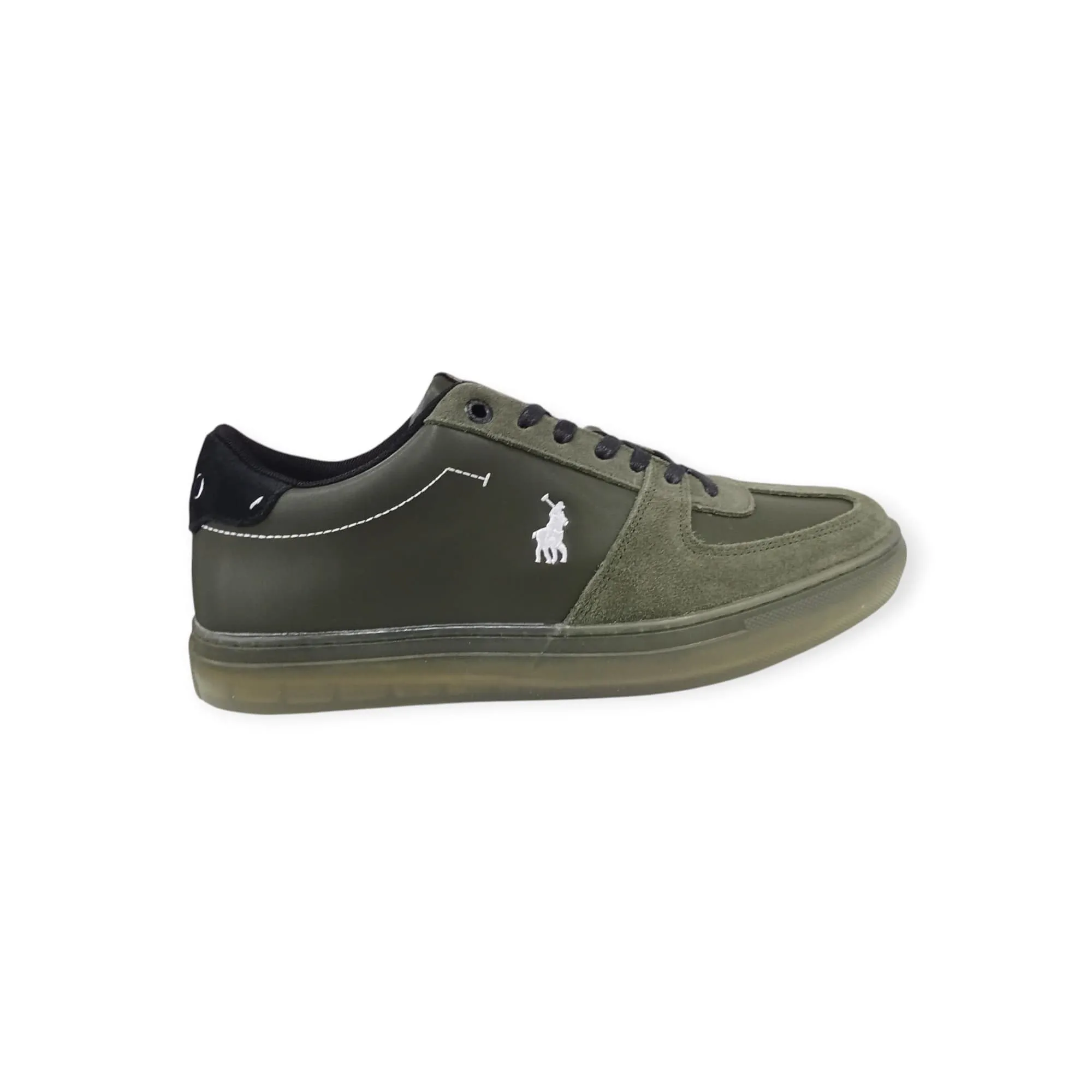 Polo Men's Gumsole Sneaker Olive