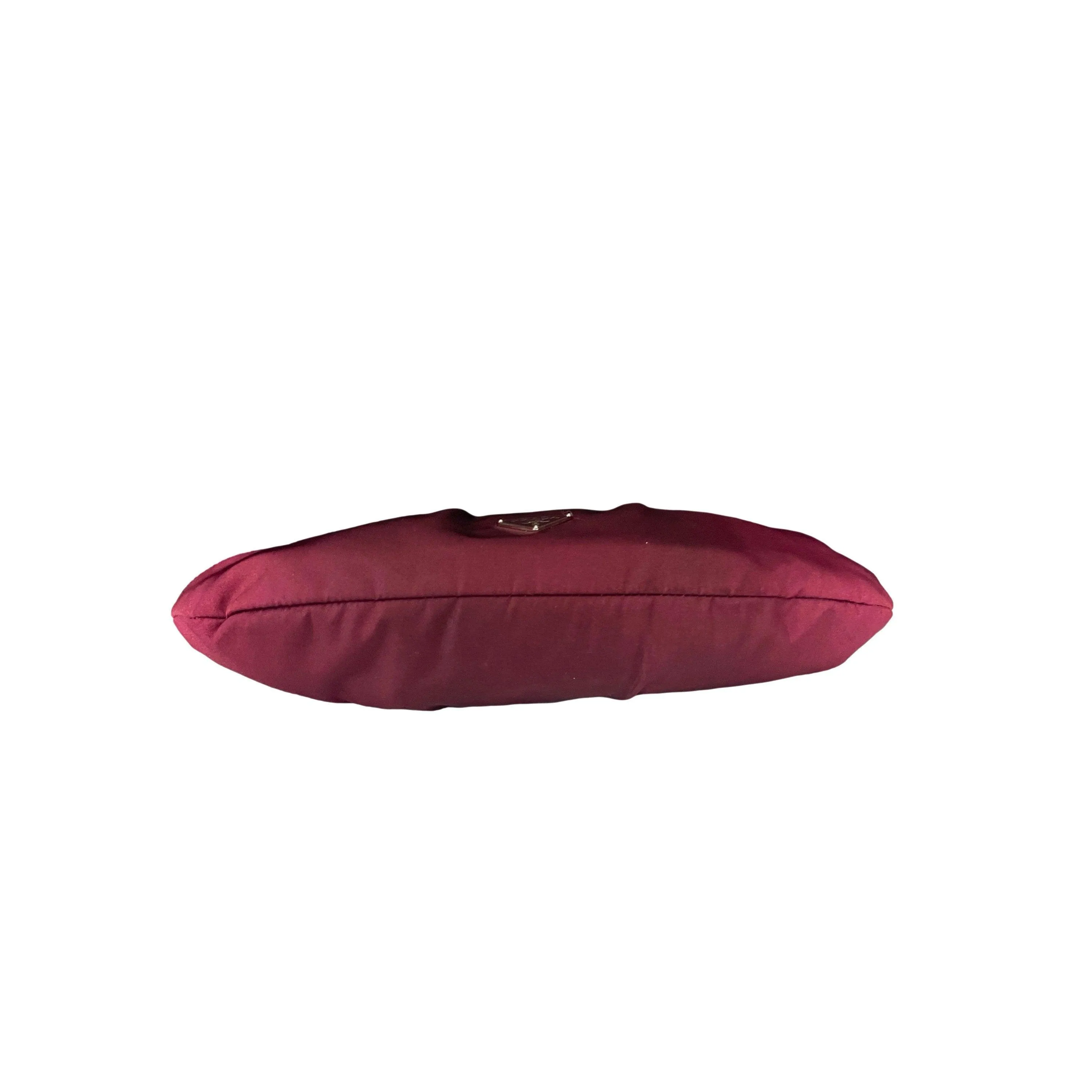 Prada Burgundy Ombre Chain Shoulder Bag