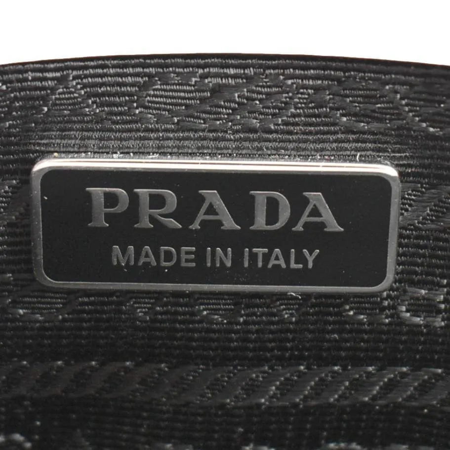 PRADA Re-Edition 1995 Brushed Leather Shoulder Bag Light Pink