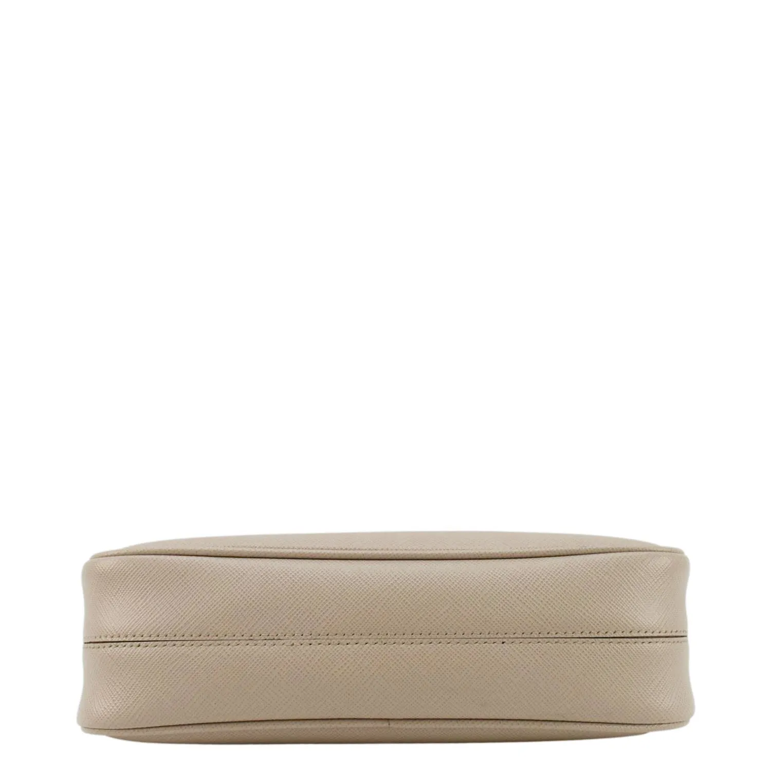 PRADA Re-Edition 2005 Saffiano Leather Shoulder Bag Cameo Beige