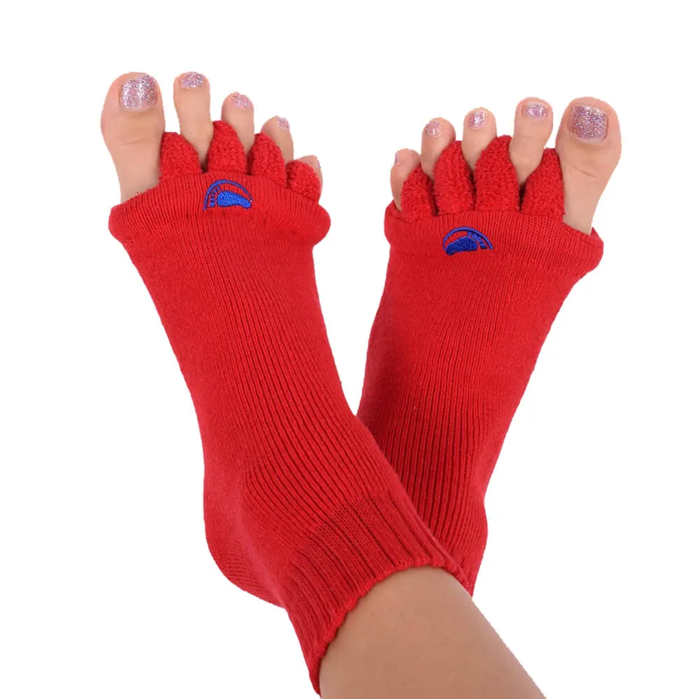 Red Foot Alignment Socks