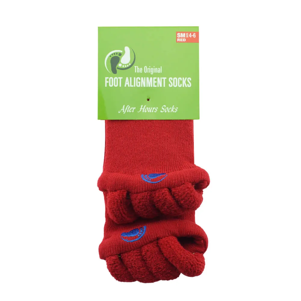 Red Foot Alignment Socks