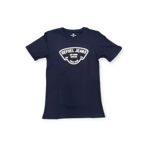 Refuel Men's T Shirt Navy