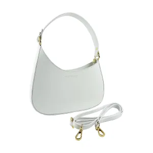 Renato Borzatta Leather shoulder bag White