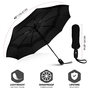 Repel Umbrella Windproof Travel Umbrella - Wind Resistant