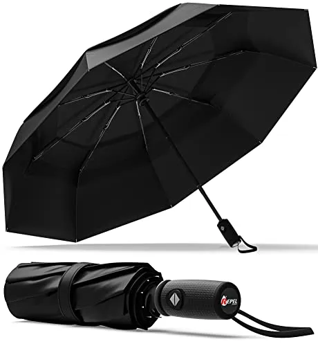 Repel Umbrella Windproof Travel Umbrella - Wind Resistant