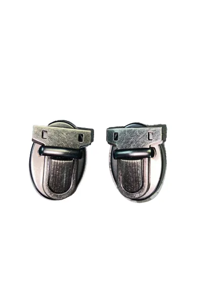 Replacement Lock/Latch Gun Metal Finish - 1 3/8"