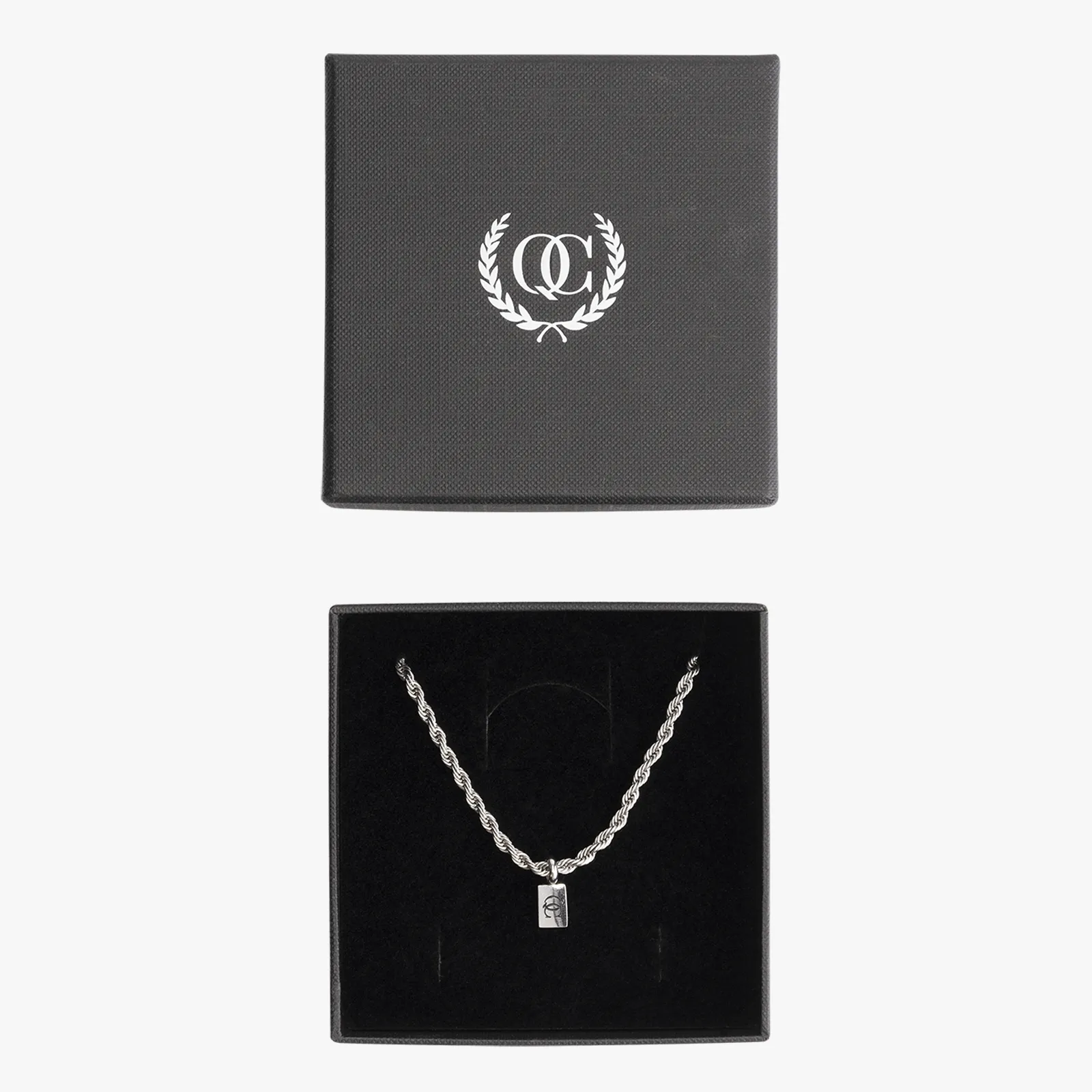 ROPE CHAIN - 60 CM | SILVER