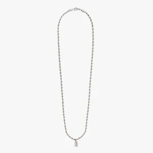 ROPE CHAIN - 60 CM | SILVER