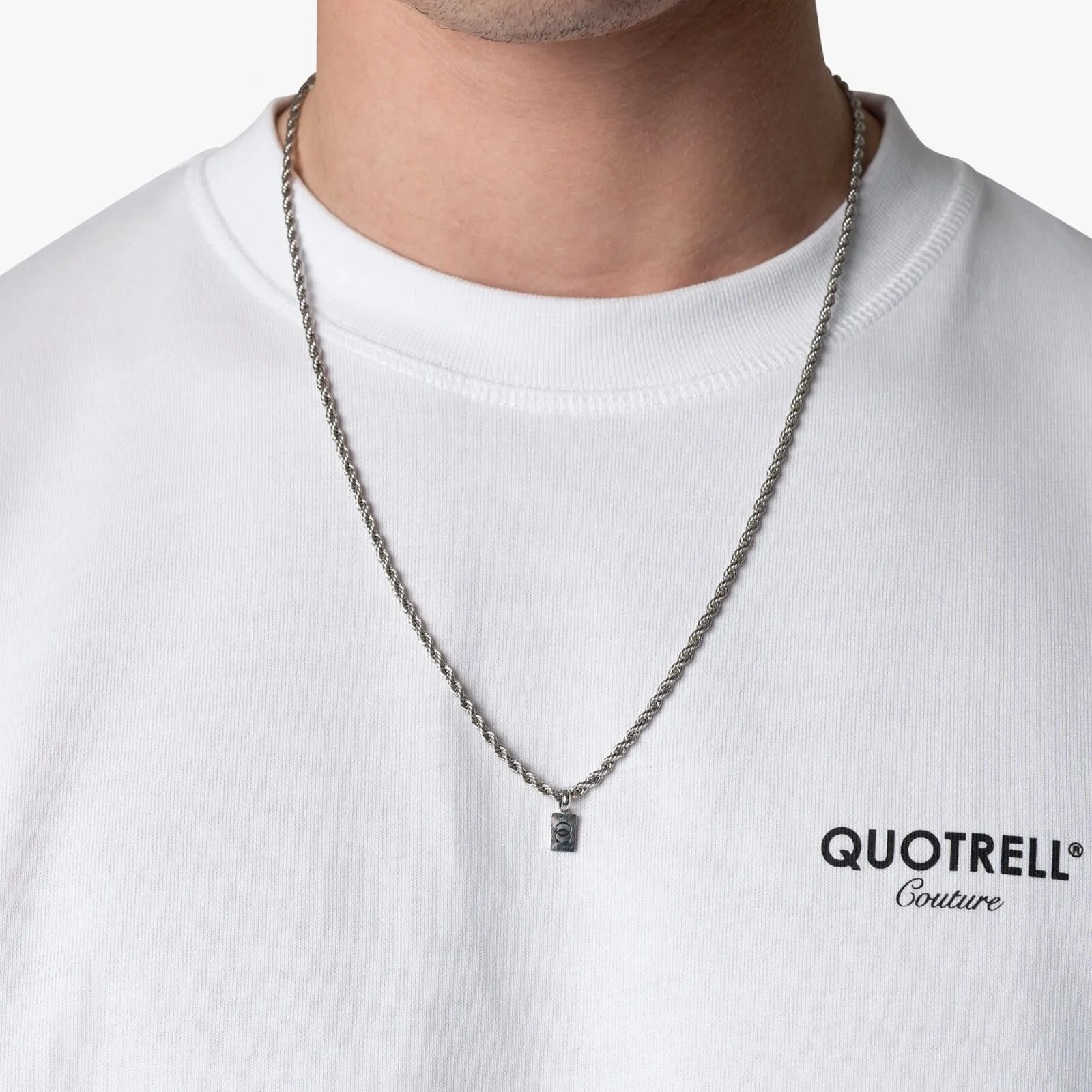 ROPE CHAIN - 60 CM | SILVER