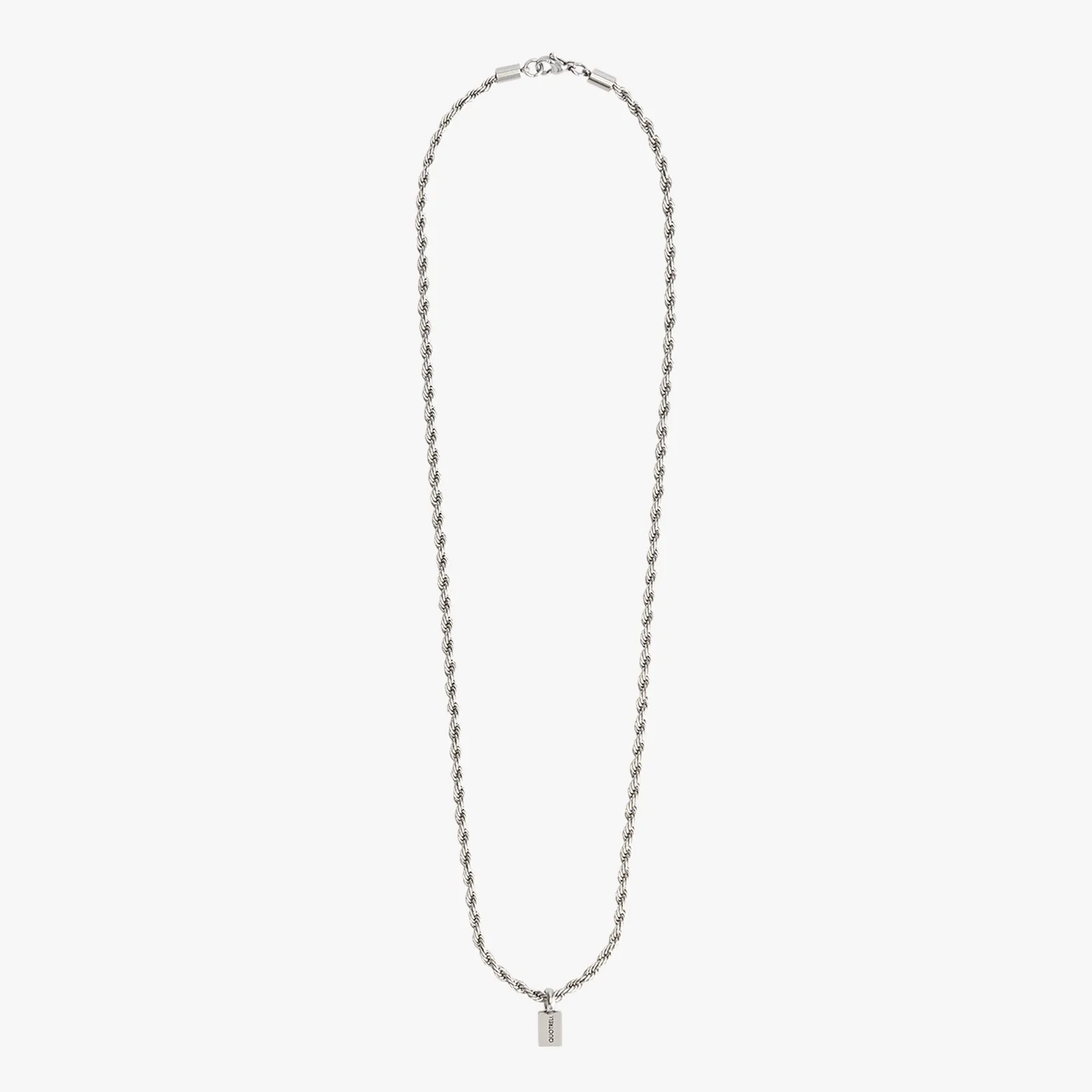 ROPE CHAIN - 60 CM | SILVER