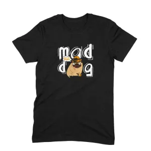 Round Neck T-Shirt (Men) - Pizza Pug (6 Colours)