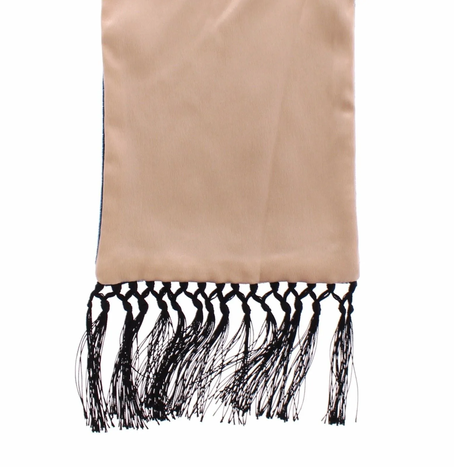 Scarf Men's Beige Silk