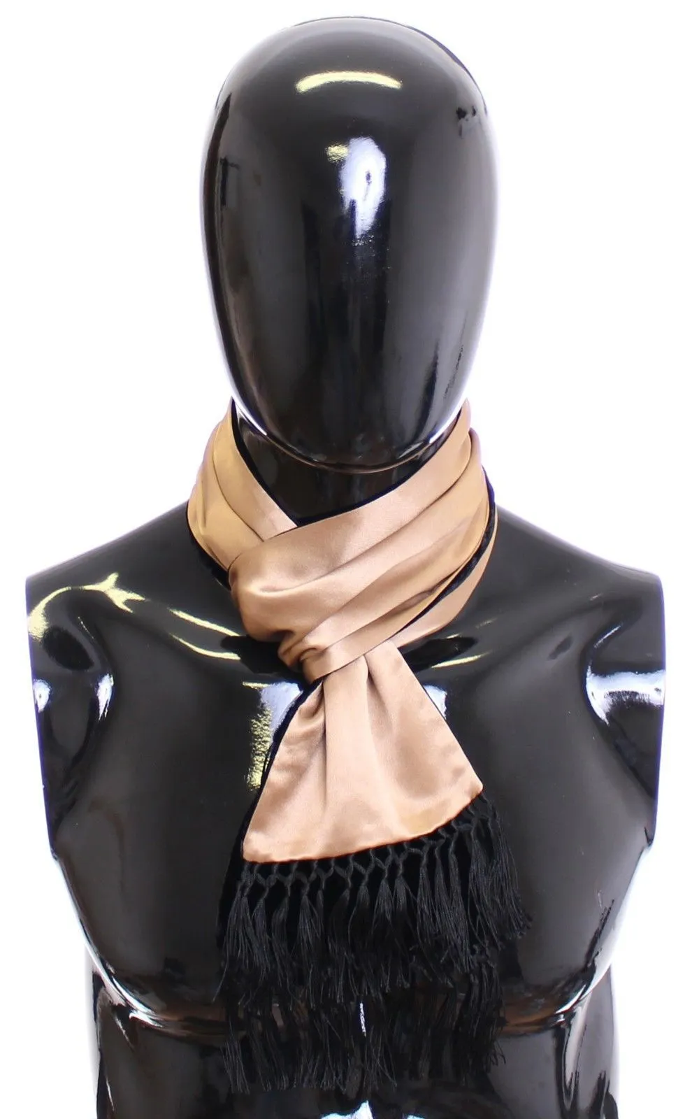 Scarf Men's Solid Beige