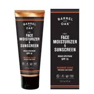 SPF 15 Moisturizer - Bourbon Cedar