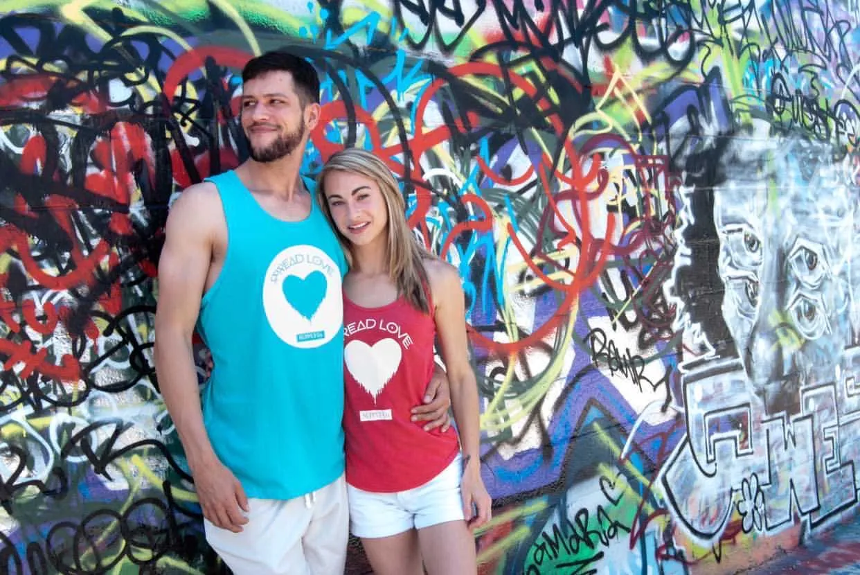 Spread Love Men's Big Logo Tank Top