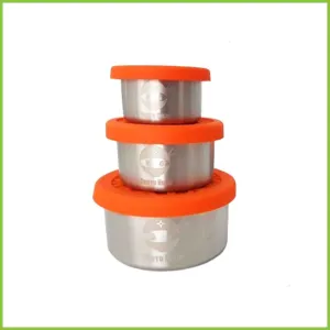 Stainless Steel Snack Pots - Bento Ninja