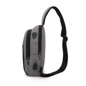 Stall Fashion Trend Multifunctional Waterproof Oxford Men's Chest Bags