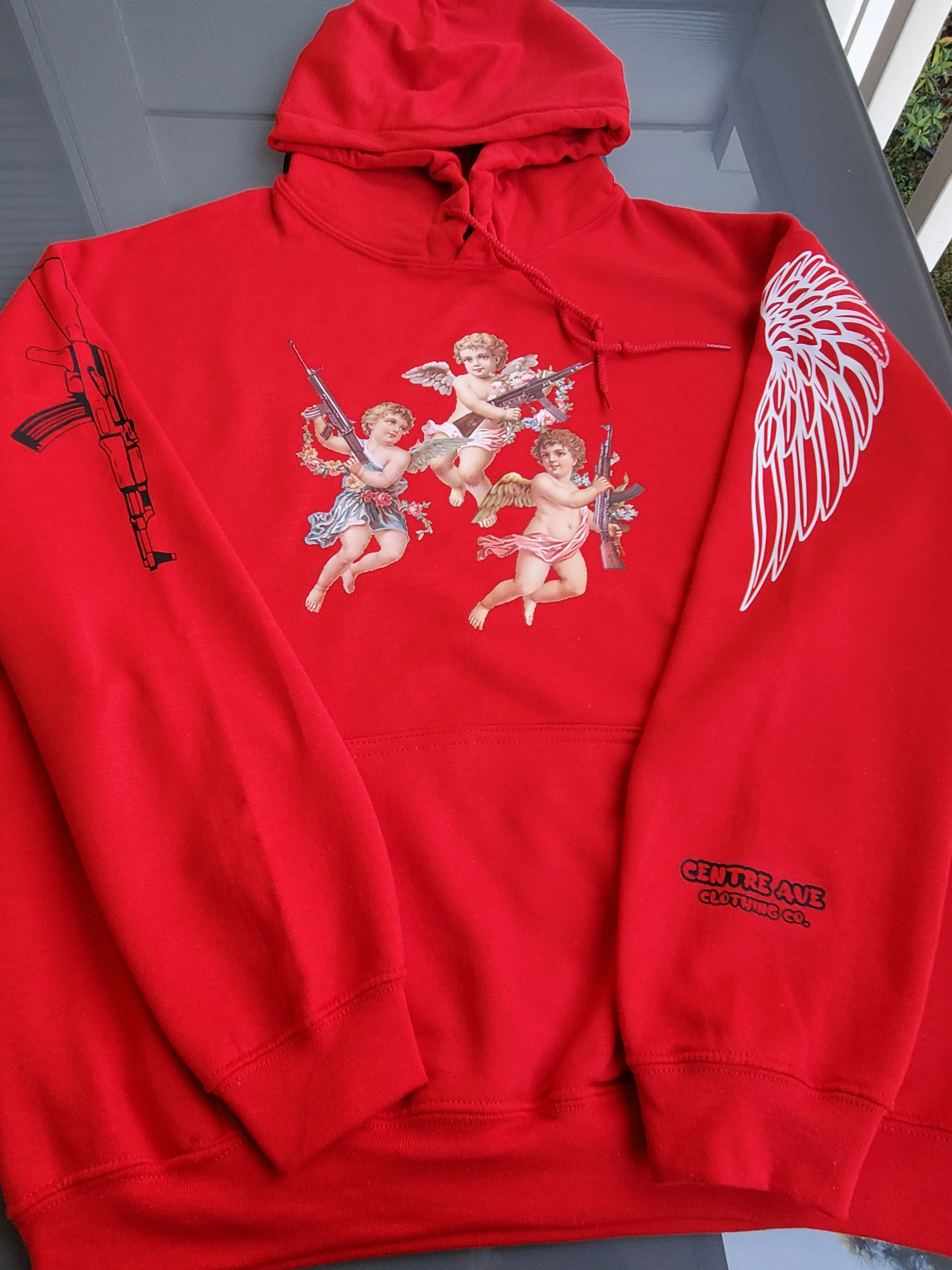 Strapped Angels Sweatshirt Hoodie