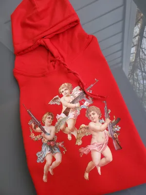 Strapped Angels Sweatshirt Hoodie