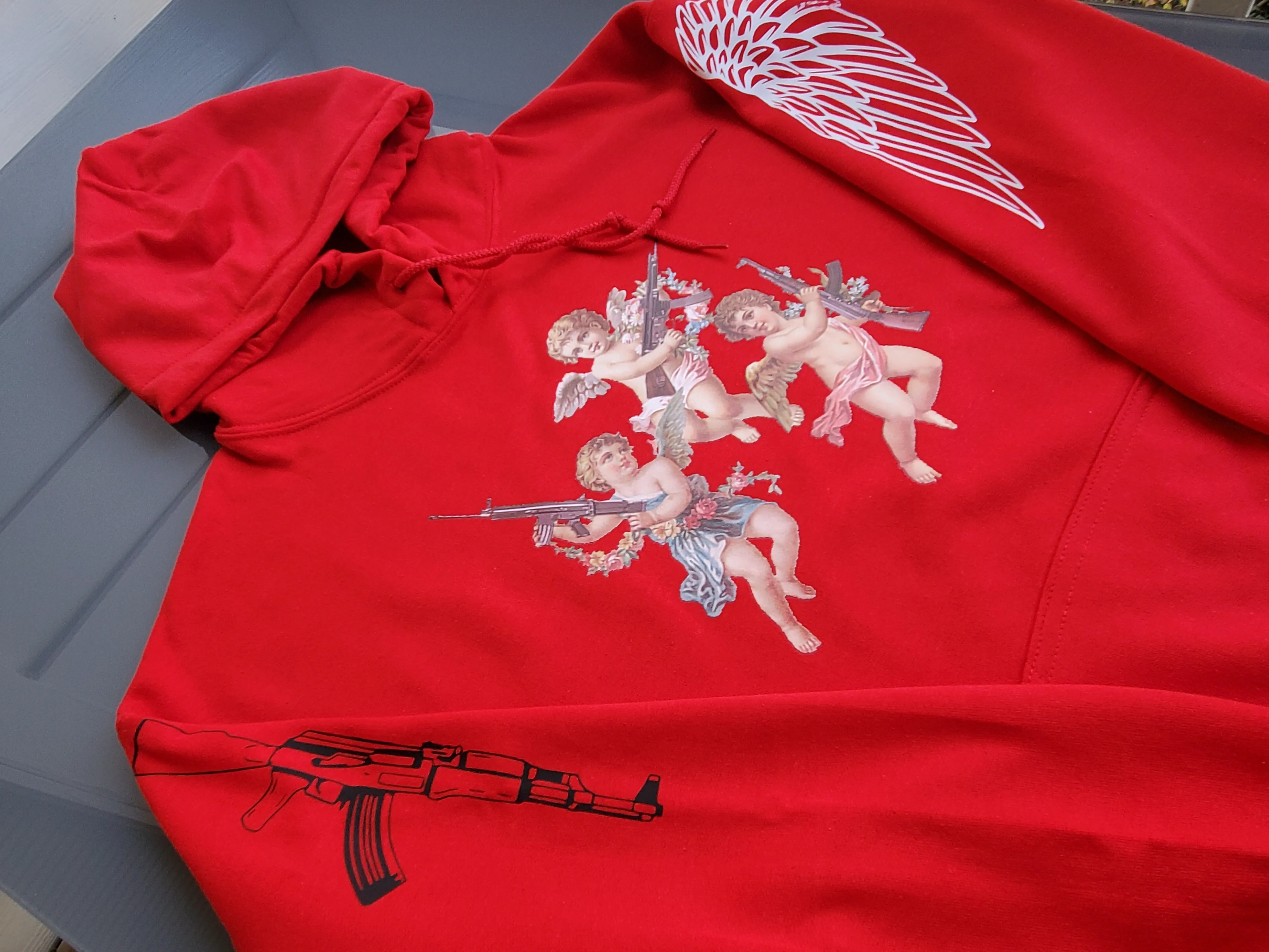 Strapped Angels Sweatshirt Hoodie
