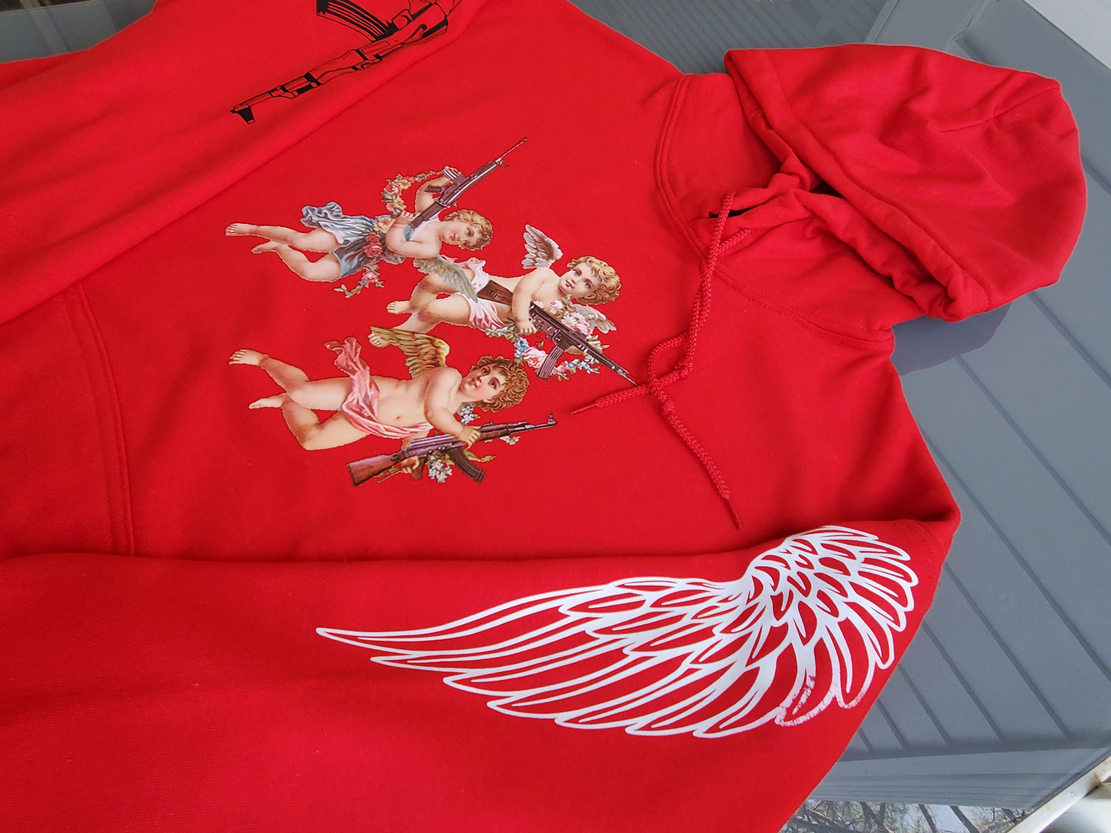 Strapped Angels Sweatshirt Hoodie