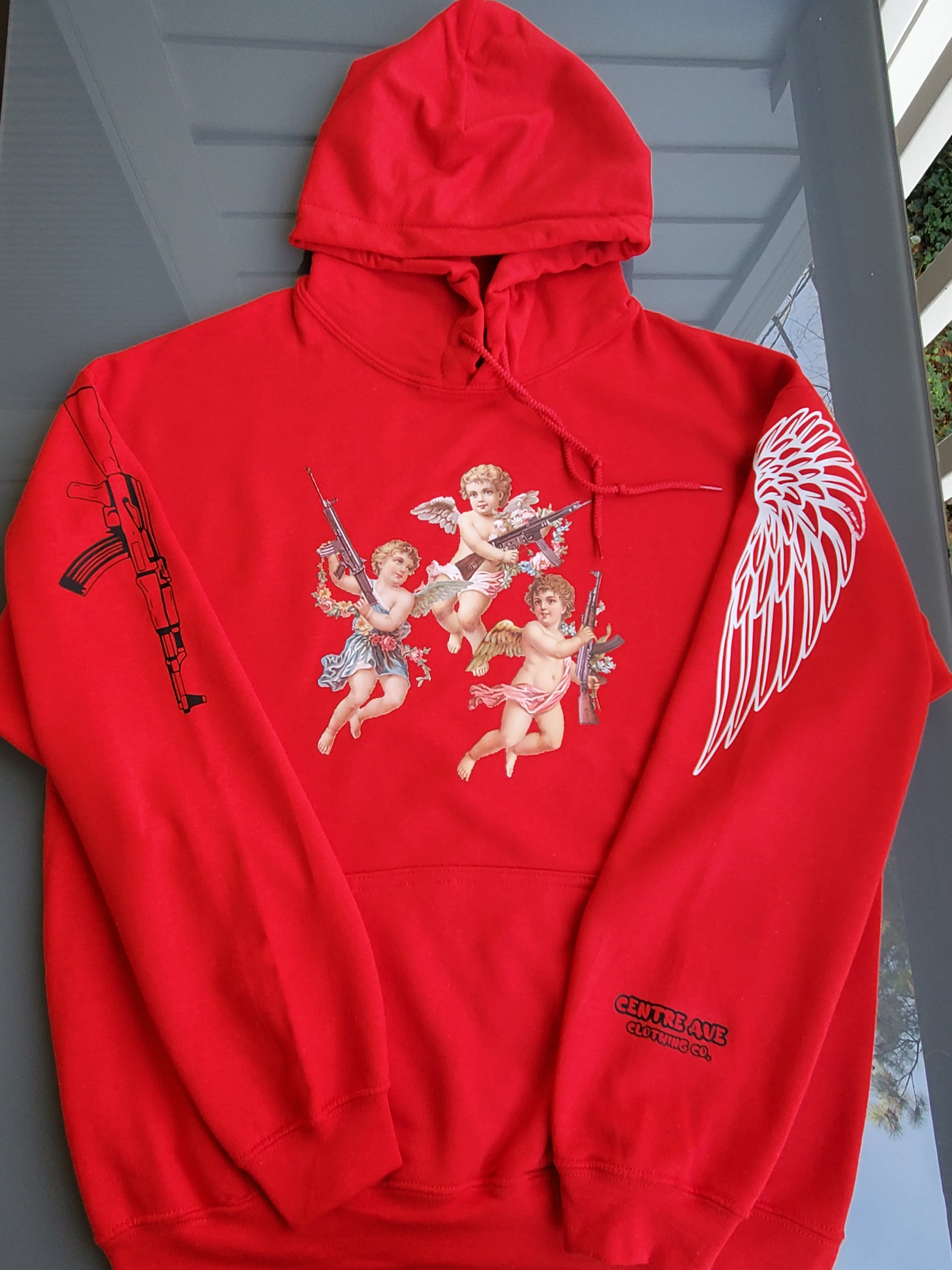 Strapped Angels Sweatshirt Hoodie