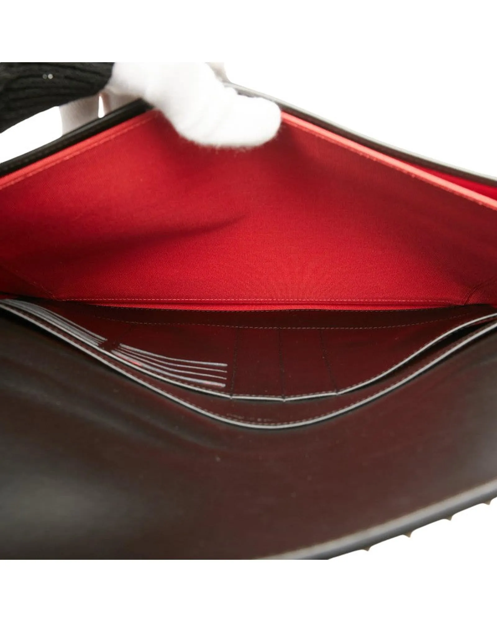 Studded Leather Laptop Case