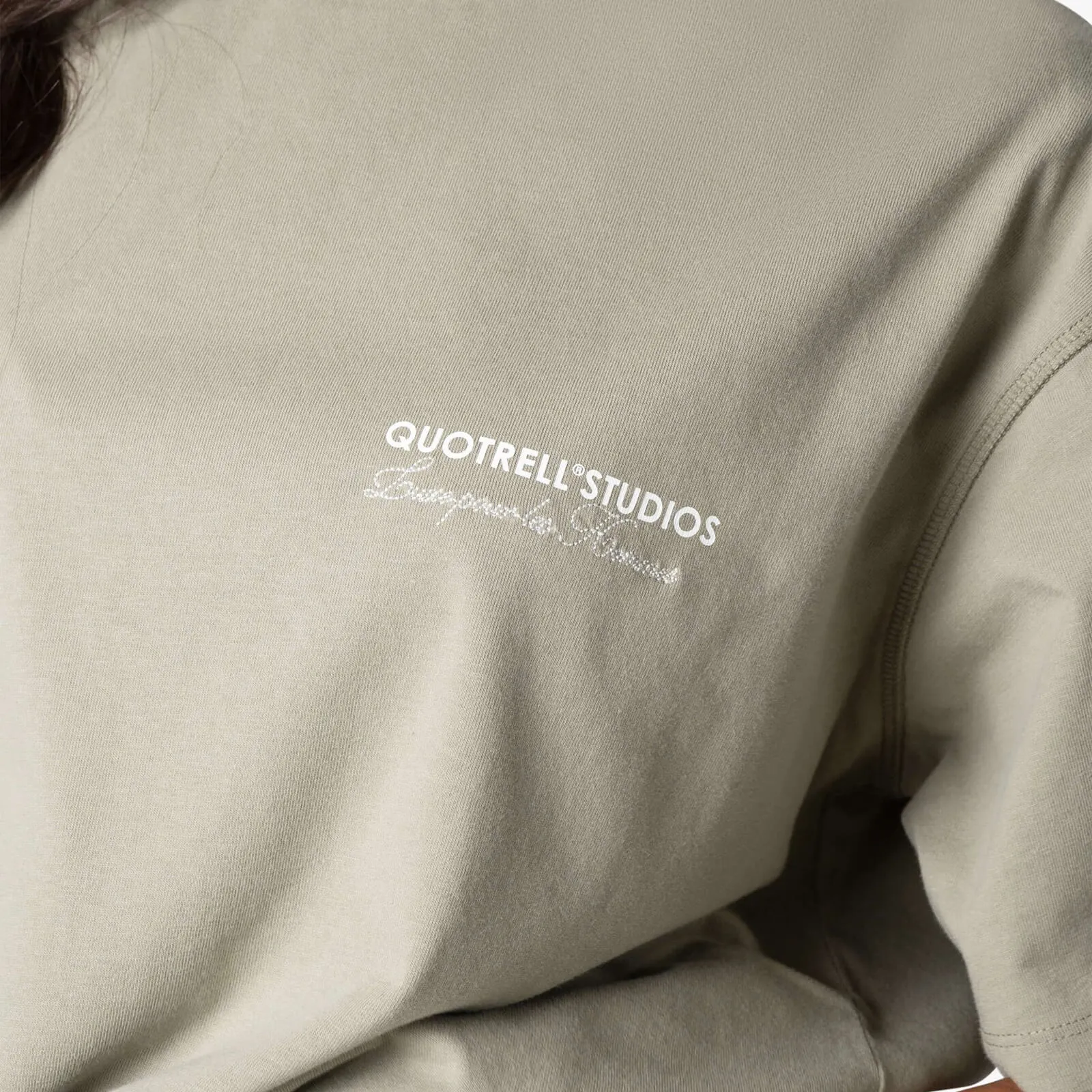STUDIOS TEE | FADED OLIVE/WHITE