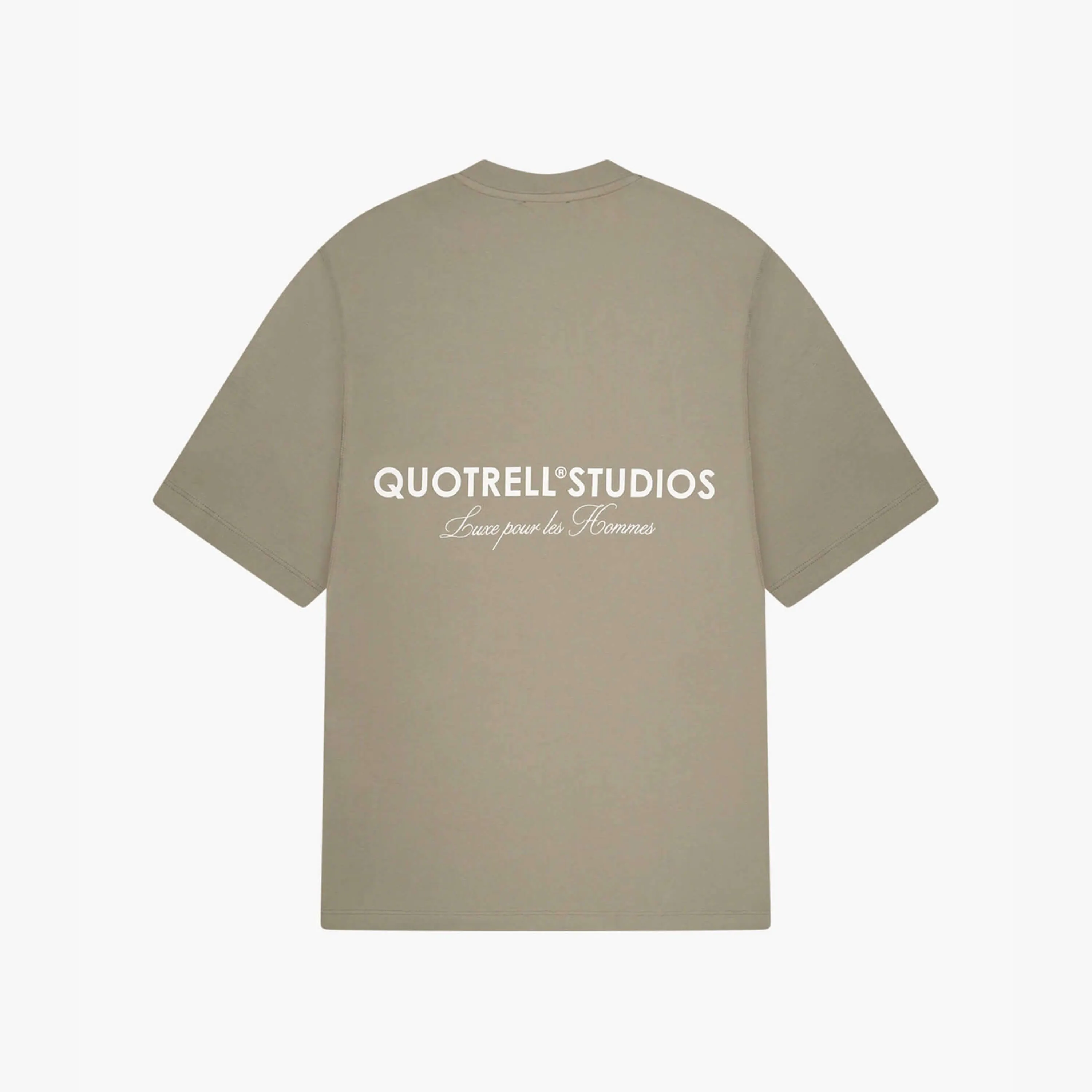 STUDIOS TEE | FADED OLIVE/WHITE