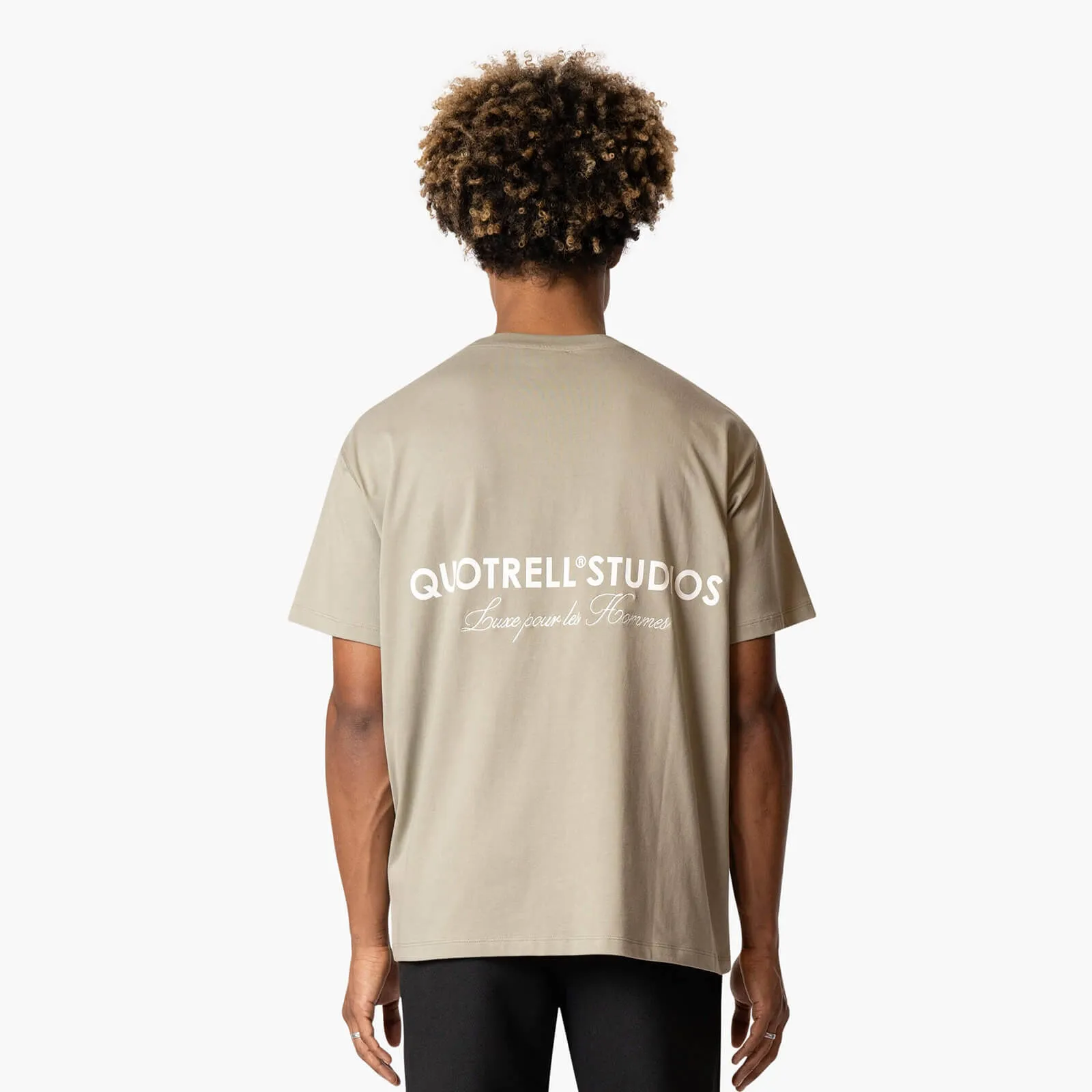 STUDIOS TEE | FADED OLIVE/WHITE