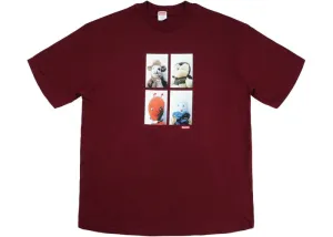 Supreme Mike Kelley AhhYouth! Tee Burgundy FW18T10 Men's Size M