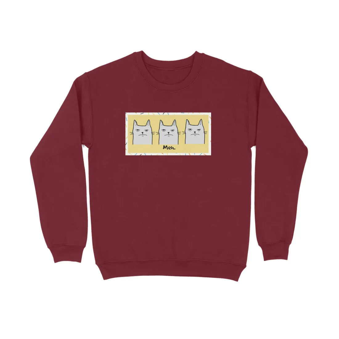 Sweatshirt (Men) - Meh Mondays (8 Colours)