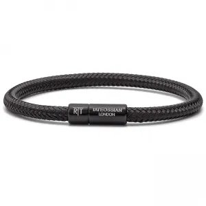 Tateossian Soho Copper Bracelet for Men, Black