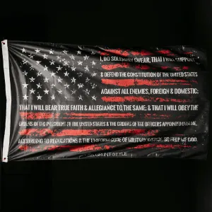 The Oath - American Flag