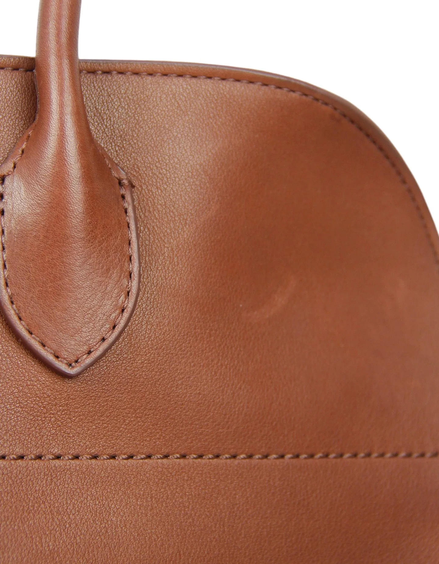 The Row New Burgundy Leather Soft Margaux 15 Bag
