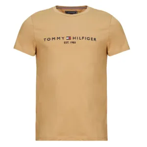 Tommy Hilfiger Men's Tommy Logo Tee Classic Khaki