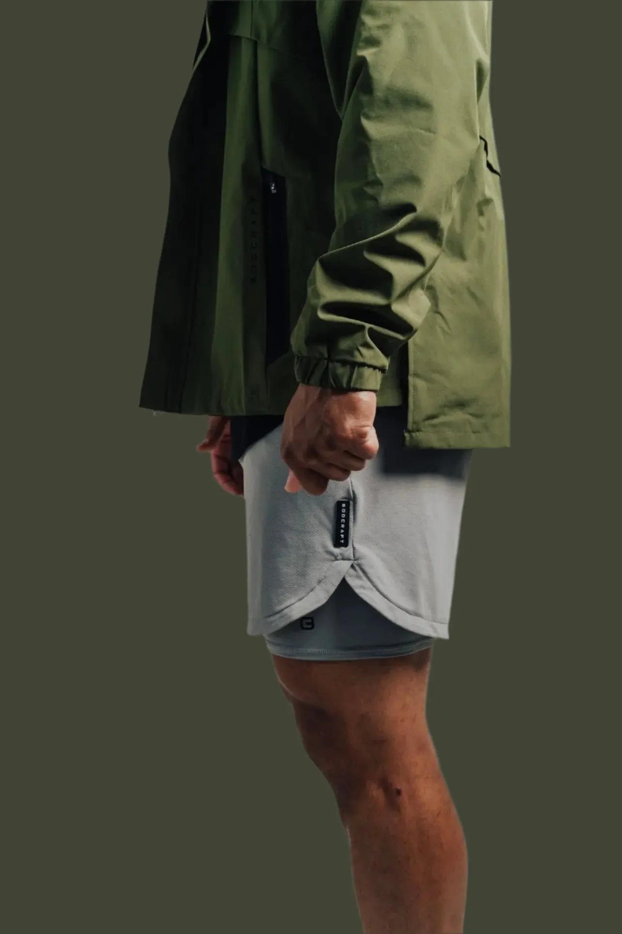 Total War Ai1 Stealth Full-Zip Jacket - Dark Olive