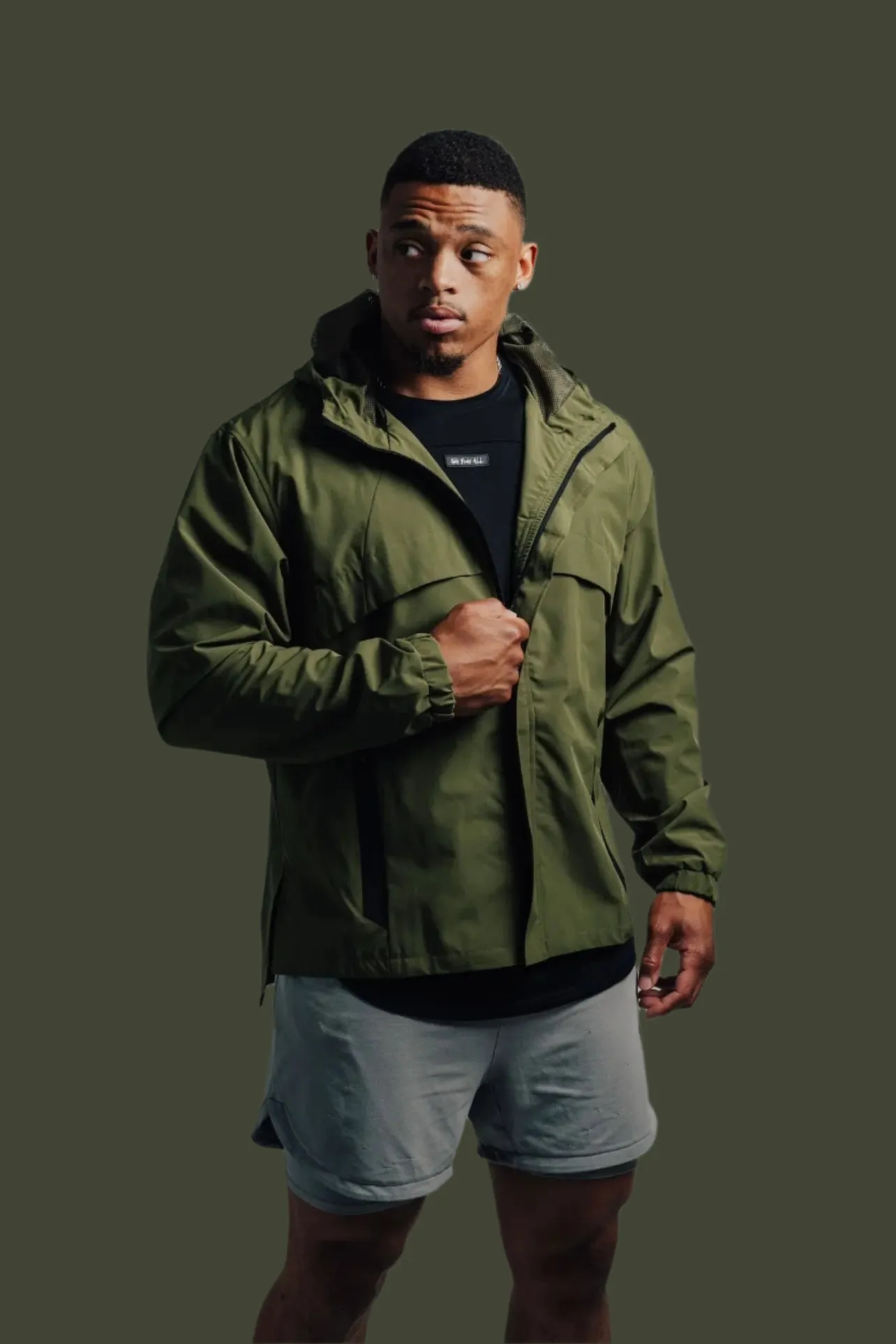 Total War Ai1 Stealth Full-Zip Jacket - Dark Olive