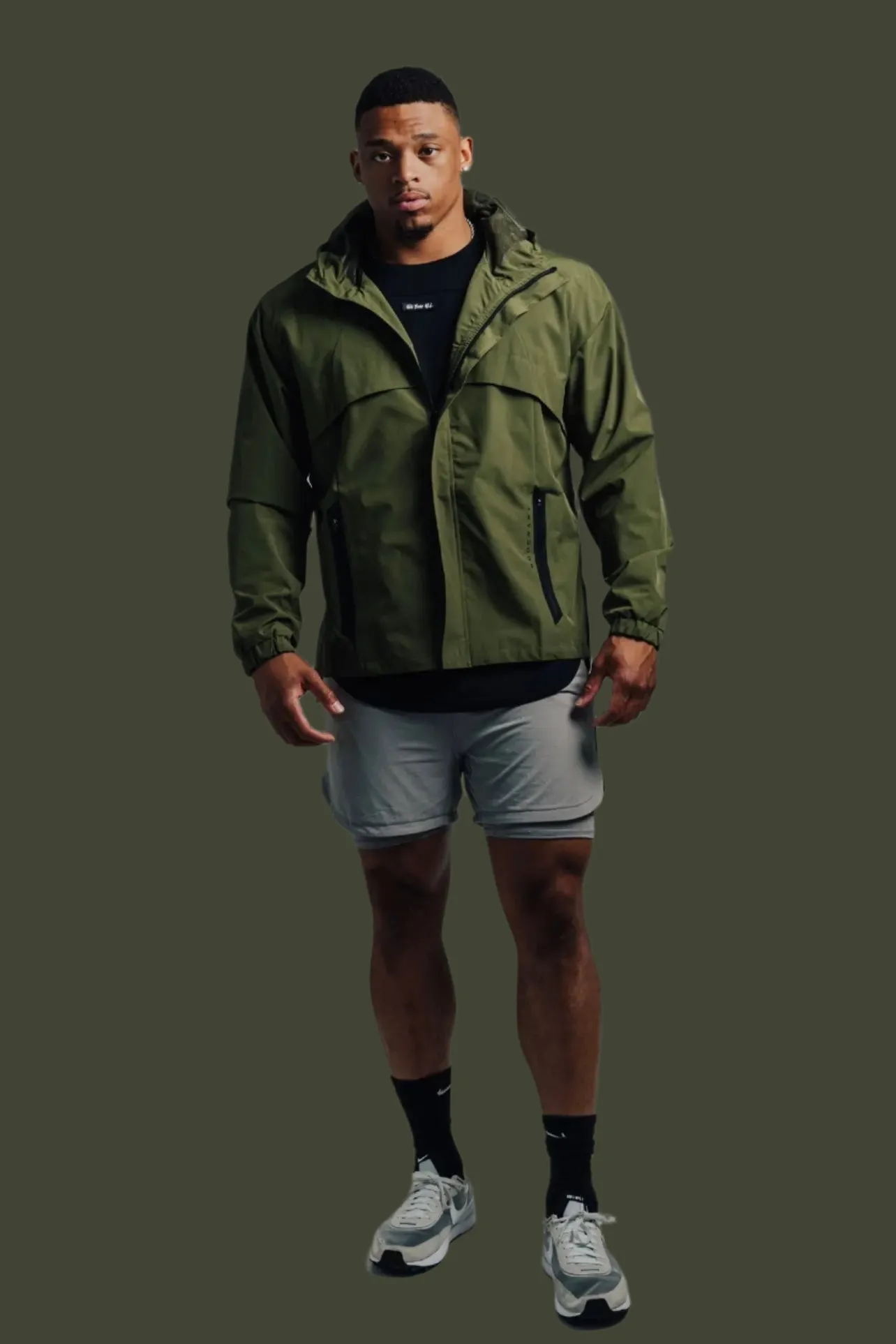 Total War Ai1 Stealth Full-Zip Jacket - Dark Olive