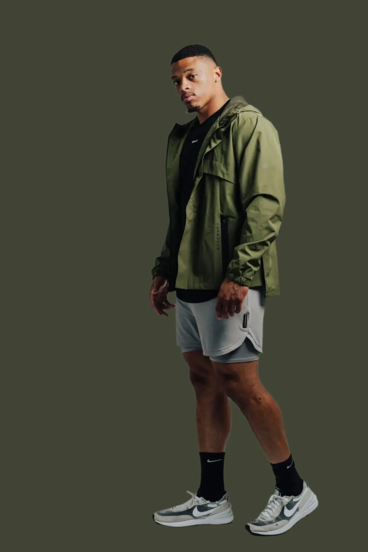 Total War Ai1 Stealth Full-Zip Jacket - Dark Olive