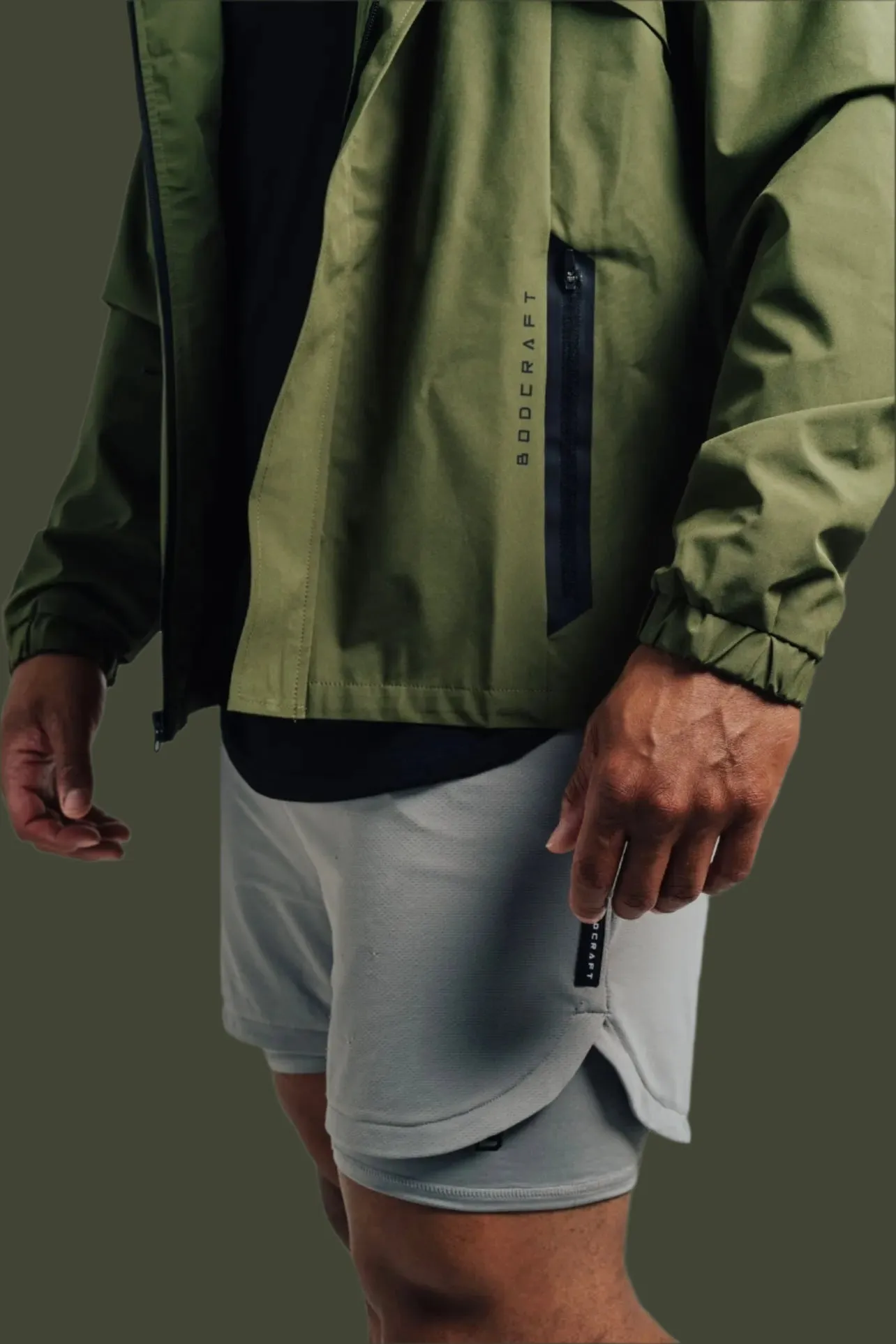 Total War Ai1 Stealth Full-Zip Jacket - Dark Olive