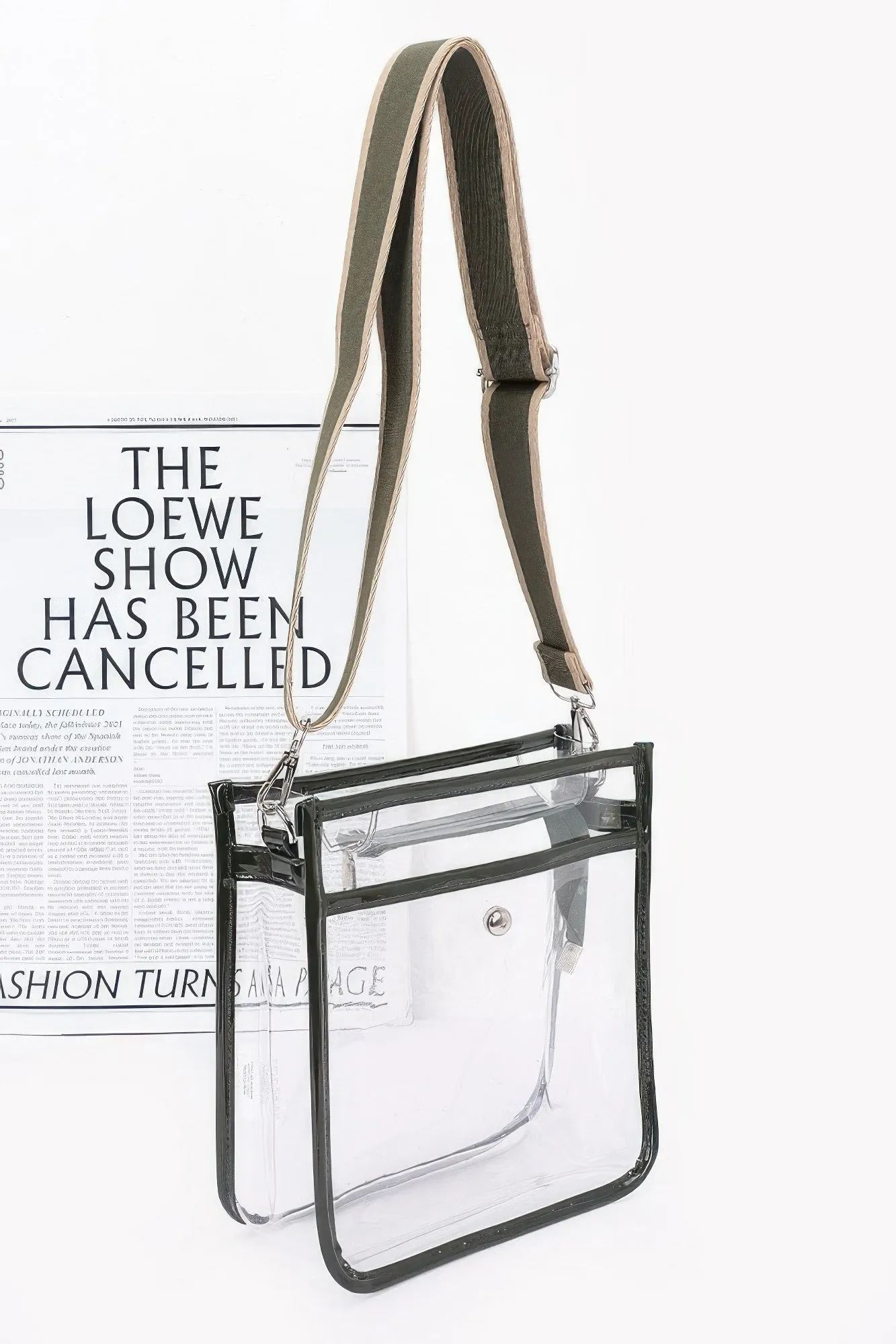 Transparent School Bag W/ Strap